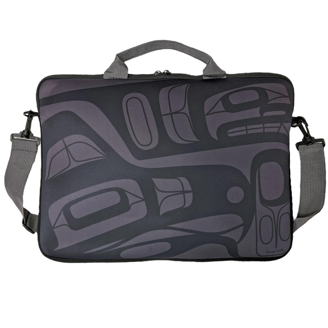 Laptop Bag with Eagle Freedom design by Native Artist Francis Dick