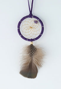 Birthstone Dreamcatchers with 2 inch rings/hoops