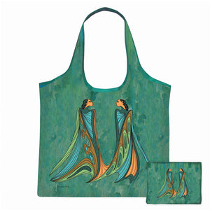 "Friends" Reusable Shopping Bag by Native Artist Maxine Noel