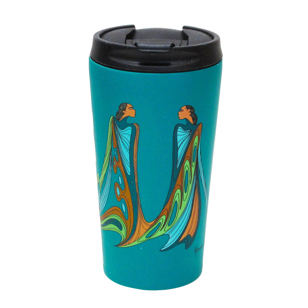 12 oz Travel Mug - Friends by Maxine Noel