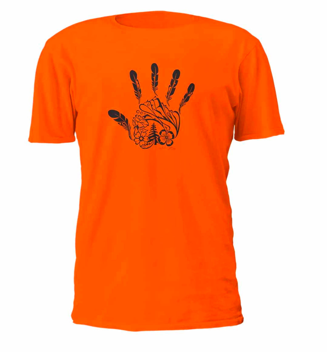 Gitxsan Hand Unisex Tshirt - North of Fifty Indigenous Boutique