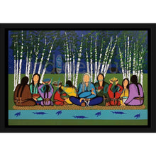 Charger l'image dans la galerie, "Giving Thanks for Who We Are" Wall Art by Cree/Ojibway artist Simone McLeod
