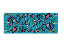 Load image into Gallery viewer, Grand River Harmony Scarf Eco Scarf by Native Artist, Cody Houle
