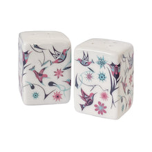 Load image into Gallery viewer, &quot;Hummingbird&quot; Ceramic Salt &amp; Pepper Shaker by Native Artist Nicole La Rock - shipping July - North of Fifty Indigenous Boutique
