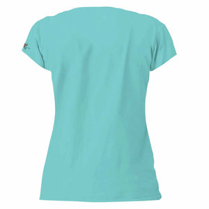 Hummingbird Women's Vneck Tshirt, design by Kwakwaka’wakw Artist Francis Dick
