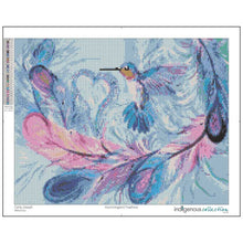 Charger l'image dans la galerie, Hummingbird Feathers Diamond Art by Metis Artist, Carla Joseph
