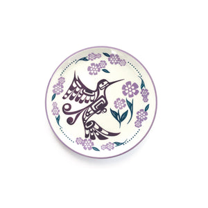 "Hummingbird" Small Plate,  design by Kwakwaka’wakw artist Francis Dick - arriving late January 2025