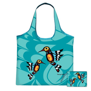 "Hummingbird" Reusable Shopping Bag by Native Artist Francis Dick