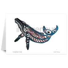 Load image into Gallery viewer, "Humpback Whale" Wall Art, artwork by Indigenous artist Mark Preston
