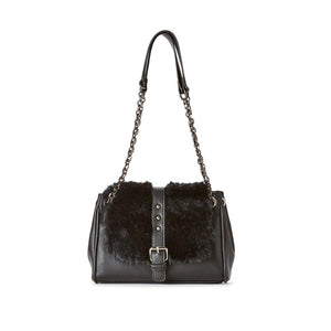 Faux Fur Jeane & Jax Messenger Bag
