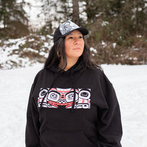 Matriarch Bear Pullover Hoodie by Morgan Asoyuf