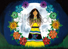 Laden Sie das Bild in den Galerie-Viewer, 12 Moons Art Cards - a card for every month! - by Indigenous Artist Jessica Somers indigenous art gift by Jessica Somers Canada
