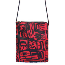 Load image into Gallery viewer, Eagle Crest Crossbody purse, Bella Bella Artist Ben Houstie design
