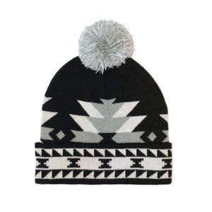 "Visions of Our Ancestors"" Toque design by Coast Salish artist Leila Stogan