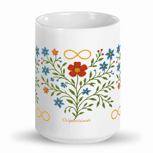 Otipemisiwak Metis mug North of Fifty First nations and Metis art boutique