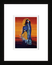 Charger l&#39;image dans la galerie, Mother and Daughter Wall Art by Cree artist Betty Albert - North of Fifty Indigenous Boutique
