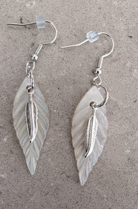 Mother of Pearl earrings North of Fifty 50