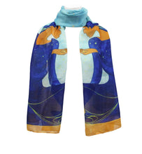 Load image into Gallery viewer, Native artist, Indigenous Art, Sioux, Maxine Noel scarf, Night
