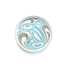 Load image into Gallery viewer, &quot;Killer Whale&quot; Small Plate, design by Gitxsan artist, Trevor Angus -  arriving January 2025
