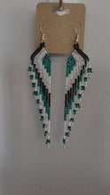 Load and play video in Gallery viewer, Beaded Cascade Fringe Earrings
