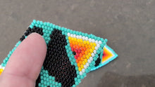 Load and play video in Gallery viewer, Beaded Bear Paw Earrings
