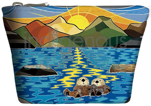 "It's a Real Thing" Zippered Coin Purse artwork by Native Artist, Shelley Davies