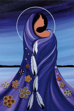 Load image into Gallery viewer, Morning Star indigenous wall art by Betty Albert Canada

