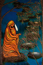 Laden Sie das Bild in den Galerie-Viewer, Water Prayer indigenous wall art by Betty Albert Canada
