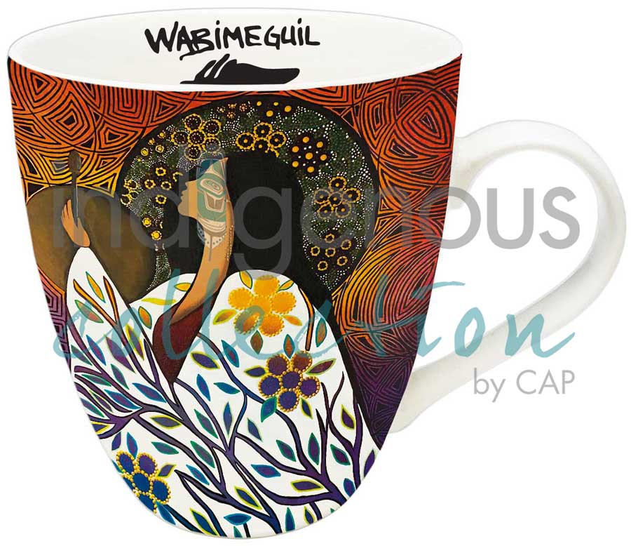 Ancestral Song 18 oz mug by Cree Artist Betty Albert