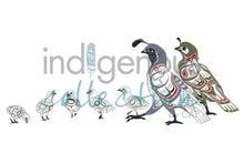 Load image into Gallery viewer, Richard Shorty Quail Family Wall Art | Native Art Canada
