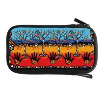 Load image into Gallery viewer, Zippered Accessories Case &quot;Remember&quot; Artwork by John Rombough
