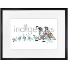 Load image into Gallery viewer, Richard Shorty Quail Family Wall Art | Native Art Canada

