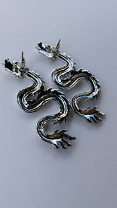 Long serpent earrings - North of Fifty Indigenous Boutique