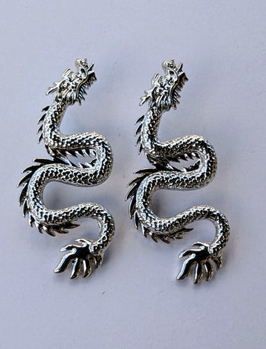 Long serpent earrings - North of Fifty Indigenous Boutique