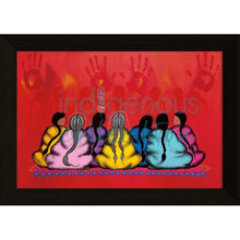Laden Sie das Bild in den Galerie-Viewer, "The Sacredness of Women" Wall Art by Cree/Ojibway artist Simone McLeod
