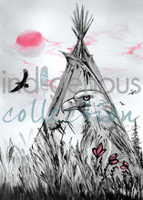 Laden Sie das Bild in den Galerie-Viewer, Karen Erickson Sacred Eagle Wall Art | Native Art Canada
