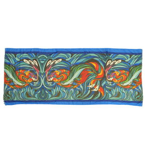 "Salmon Spirit Fish" Eco Scarf by Native Artist, Don Chase