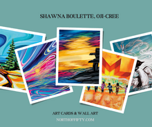 Charger l&#39;image dans la galerie, Collection de cartes d&#39;art encadrées SHAWNA BOULETTE GRAPENTINE - Choisissez parmi une sélection de 8 impressions différentes
