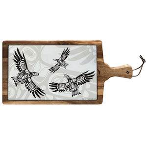 "Soaring Eagle" Serving Board by Haida artist Corey Bulpitt