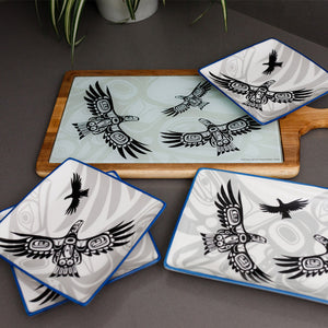 "Soaring Eagle" Serving Board by Haida artist Corey Bulpitt