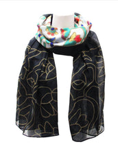 Load image into Gallery viewer, Spring Bear scarf by Dawn Oman
