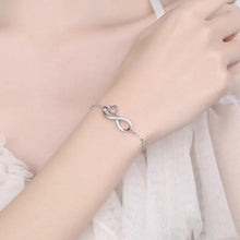 Load image into Gallery viewer, Sterling Silver Infinity Bracelet
