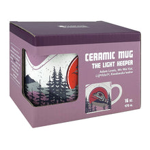 Charger l&#39;image dans la galerie, The Light Keeper 16oz Mug, design by Adam Lewis, Kwakwaka&#39;wakw, Liǧʷiłdax̌ʷ, We Wai Kai - North of Fifty Indigenous Boutique
