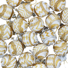 Load image into Gallery viewer, Hand-Beaded Christmas Ornaments
