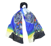 Load image into Gallery viewer, Wolf scarf by Jessica Somers
