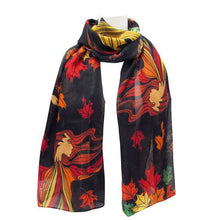 Laden Sie das Bild in den Galerie-Viewer, Leaf Dancer Maxine Noel First Nations artist scarf
