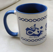 Load image into Gallery viewer, Métis Nation Mug in Red or Blue
