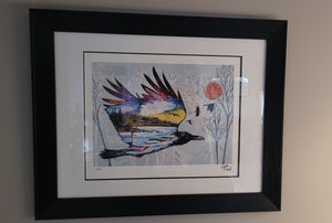 LIMITED EDITION ART PRINT -  Raven's Flight by Carla Joseph