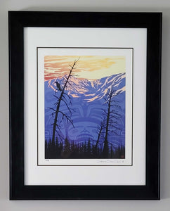 LIMITED EDITION ART PRINT -  Best Friend at Sunset by Mark Preston