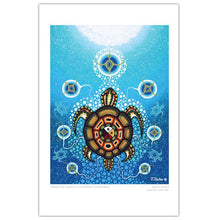 Load image into Gallery viewer, James Jacko &quot;Medicine Turtle&quot; Art Card
